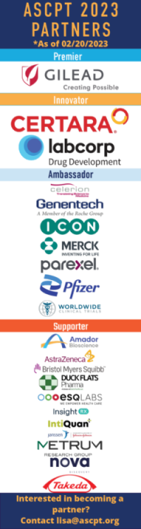 ASCPT 2023 Partner Banner